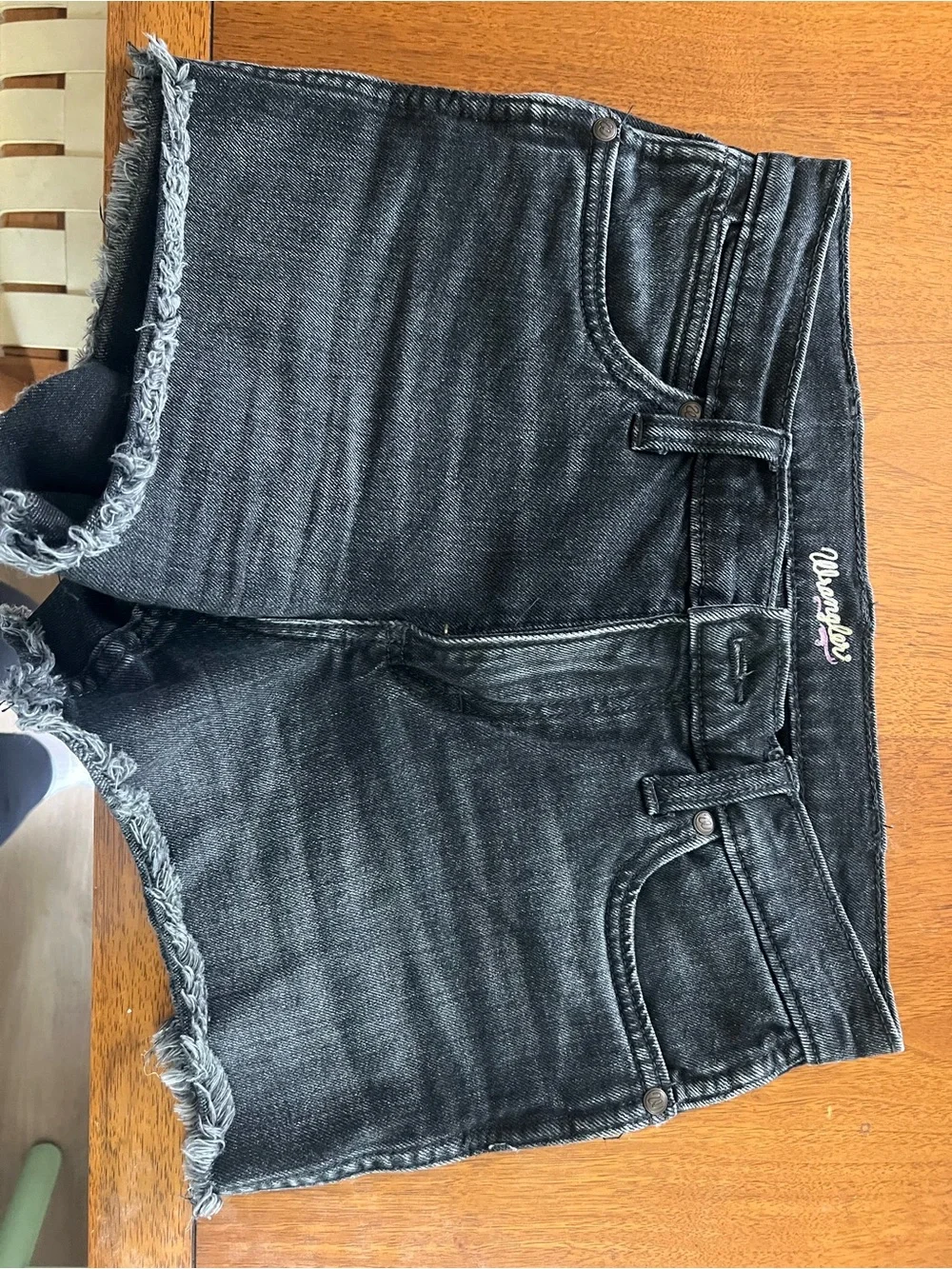 Wrangler Shorts Duo - classic denim & black shorts